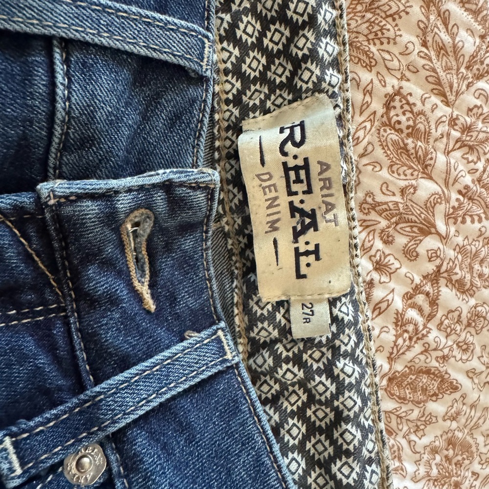 Ariat R.E.A.L. Blue Denim Jeans